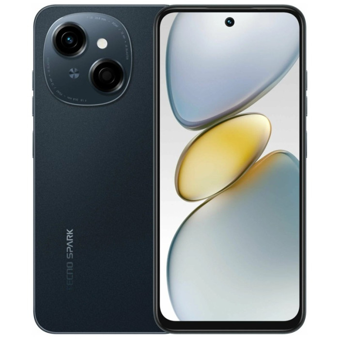 Смартфон Tecno Spark Go 1 4/128GB Черный (Startrail Black) | Фото 1 из 3