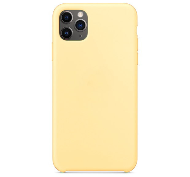 Чехол силиконовый для iPhone 11 Pro Max Желтый | Фото 2 из 2