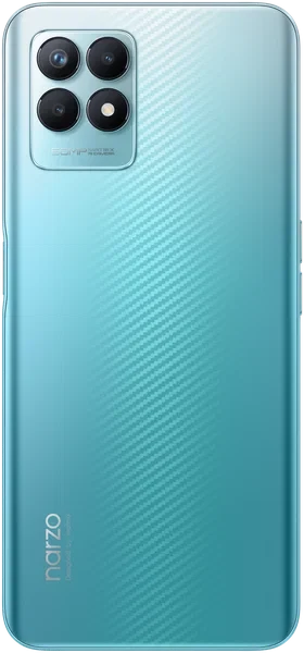 Смартфон Realme Narzo 50 4/128GB Голубой (Speed Blue) EAC | Фото 3 из 4