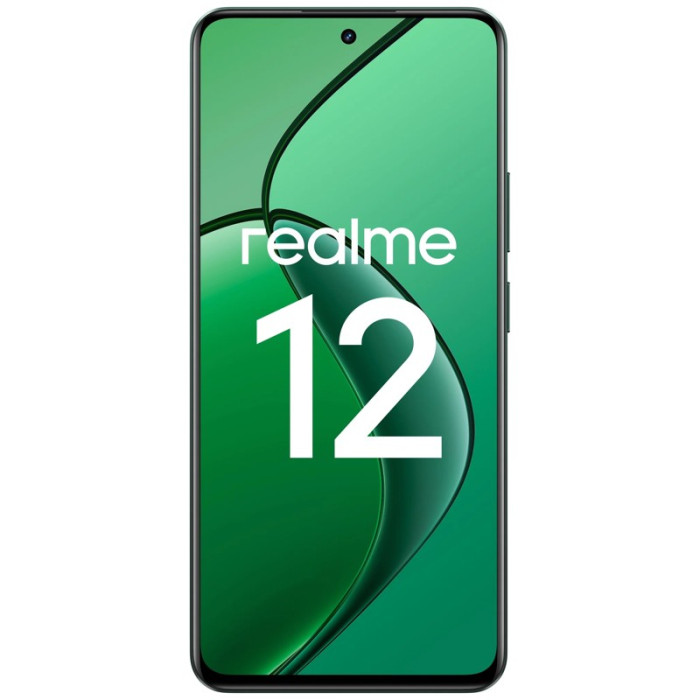 Смартфон Realme 12 4G 8/512GB Зеленый малахит (Green) EAC | Фото 2 из 3