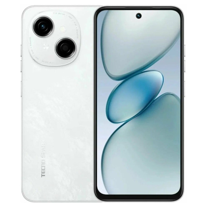 Смартфон Tecno Spark Go 1 4/128GB Белый (Glittery White) | Фото 1 из 3