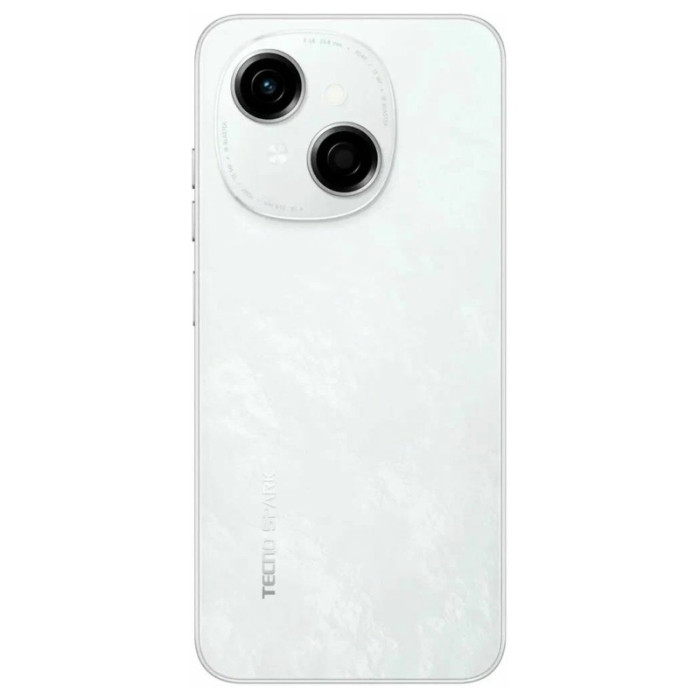 Смартфон Tecno Spark Go 1 4/128GB Белый (Glittery White) | Фото 3 из 3