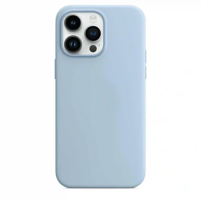 Чехол Silicone Case with Magsafe для iPhone 14 Pro Голубой (Sky) | Фото 1 из 1