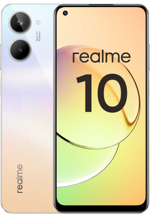 Смартфон Realme 10 8/256GB Белый (Clash White) EAC | Фото 12 из 13