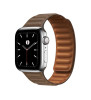 Ремешок Leather Link для Apple Watch 38/40/41mm Коричневый (Saddle brown)