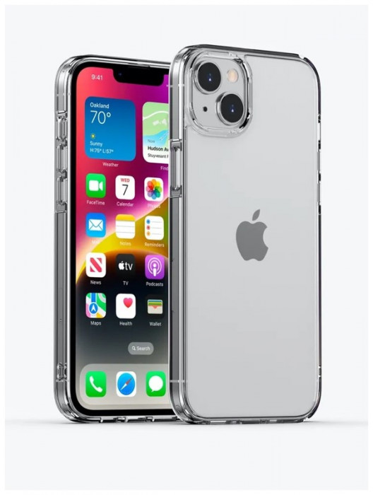 Чехол накладка Gurdini Alba Series Protective transparent для iPhone 14 Pro | Фото 1 из 2