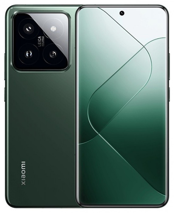Смартфон Xiaomi 14 Pro 16/512GB Зеленый (Jade Green) | Фото 1 из 2