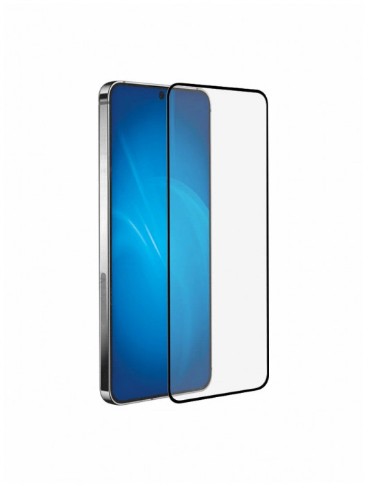 Защитное стекло 2.5D VLP C-Glass для Samsung Galaxy S24 Plus с черной рамкой | Фото 1 из 2
