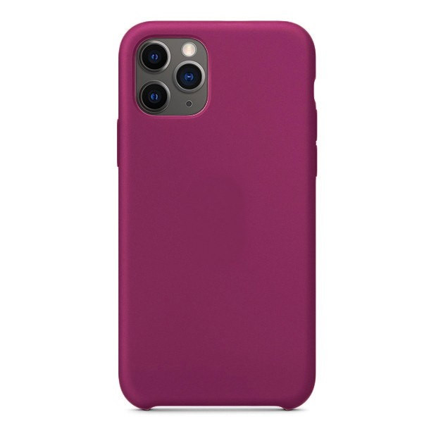 Чехол силиконовый для iPhone 11 Pro Max Малиновый | Фото 1 из 2
