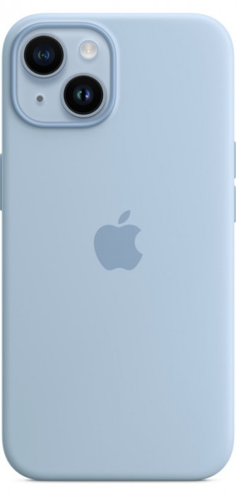 Чехол Silicone Case MagSafe для iPhone 14 Sky | Фото 2 из 3