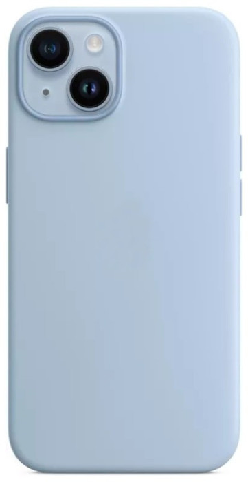 Чехол Silicone Case MagSafe для iPhone 14 Sky | Фото 3 из 3