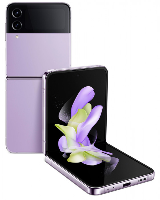 Смартфон Samsung Galaxy Z Flip4 8/128GB Фиолетовый (Bora Purple) | Фото 1 из 5