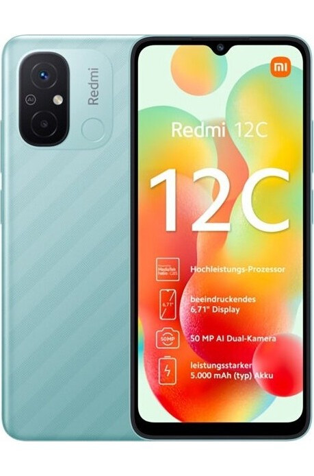 Смартфон Xiaomi Redmi 12C 4/128GB Зеленый (Gray) | Фото 1 из 4