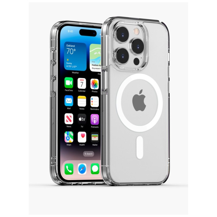 Чехол накладка iPhone 16 Pro Max 6.9" Gurdini Alba Series Protective with Magsafe Clear | Фото 1 из 1