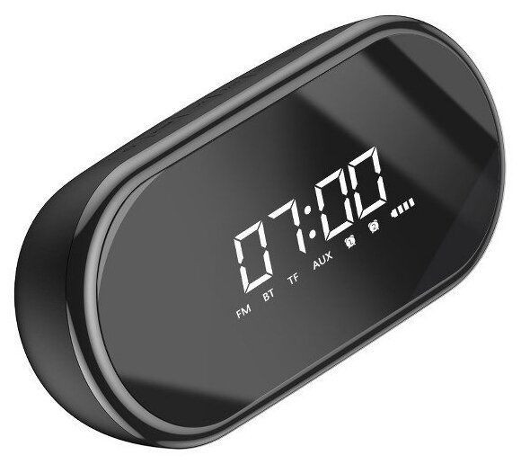 Портативная акустика Baseus Encok E09 Black | Фото 3 из 4