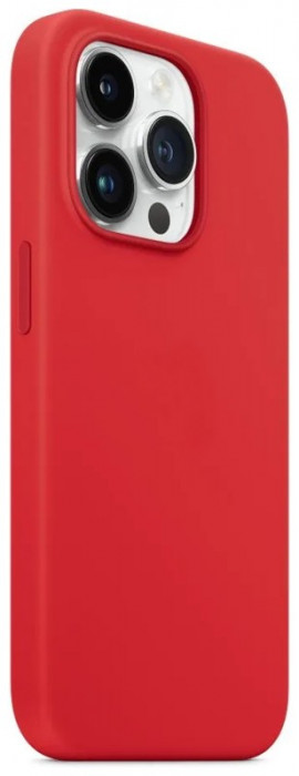 Чехол Silicone Case with Magsafe для iPhone 14 Pro Max Красный (Product Red) + iC | Фото 2 из 4