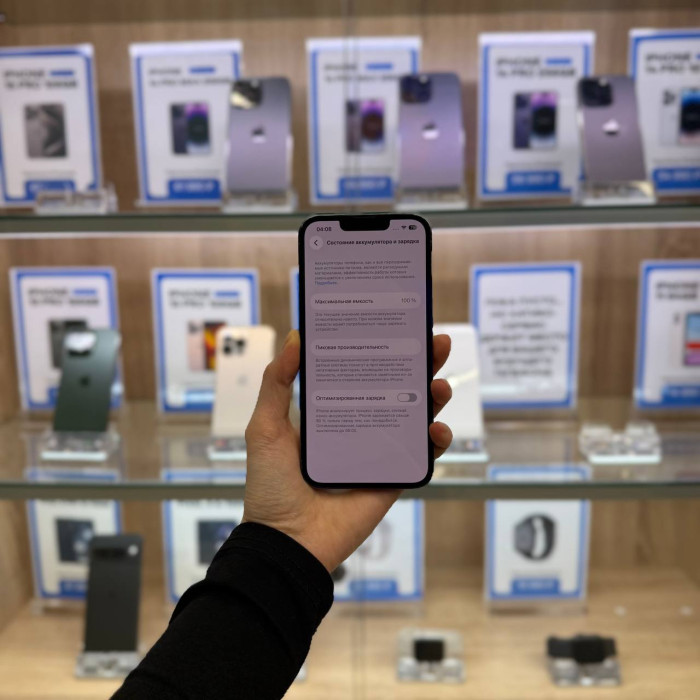 Б/у Смартфон Apple iPhone 13 Pro 128GB Небесно-голубой (Sierra Blue)