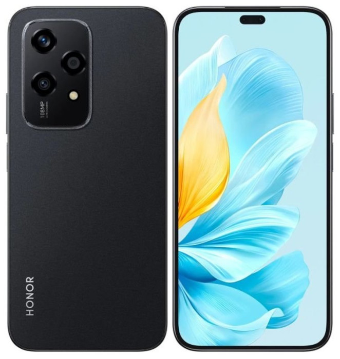 Смартфон Honor 200 Lite 8/256GB Черный (Black) | Фото 2 из 8