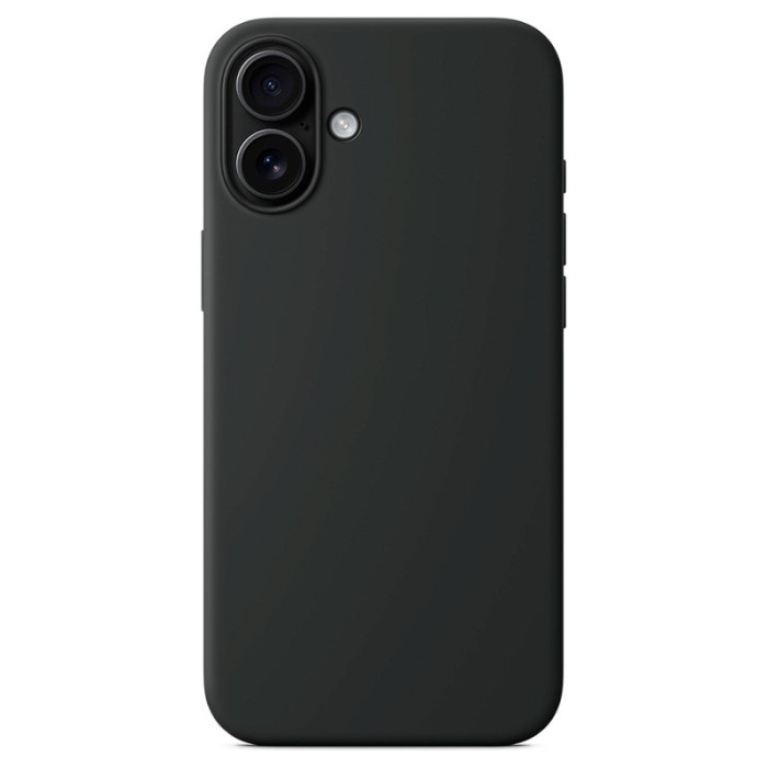 Чехол накладка Silicone Case для iPhone 16 Plus Черный | Фото 1 из 1