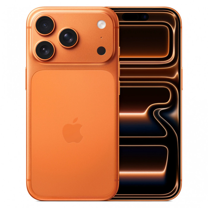 Смартфон Apple iPhone 17 Pro 256GB Оранжевый (Cosmic Orange) eSim (Без RuStore)