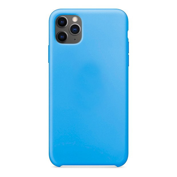 Чехол силиконовый для iPhone 11 Pro Max Небесно-голубой | Фото 2 из 2