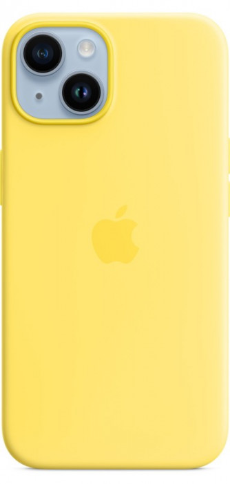 Чехол Silicone Case MagSafe для iPhone 14 Yellow | Фото 2 из 3