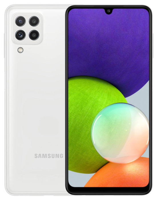 Смартфон Samsung Galaxy A22 4/64GB Белый | Фото 1 из 2