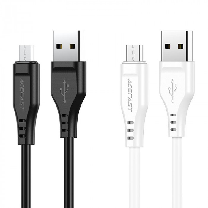 Кабель ACEFAST C3-09 USB-A - Micro-USB Белый | Фото 2 из 4