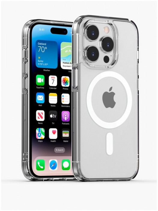 Чехол-накладка Gurdini Alba Series with Magsafe Clear для iPhone 14/13 | Фото 1 из 2