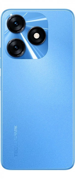 Смартфон Tecno Spark 10 8/128GB Синий (Hurricane Blue) EAC | Фото 8 из 11