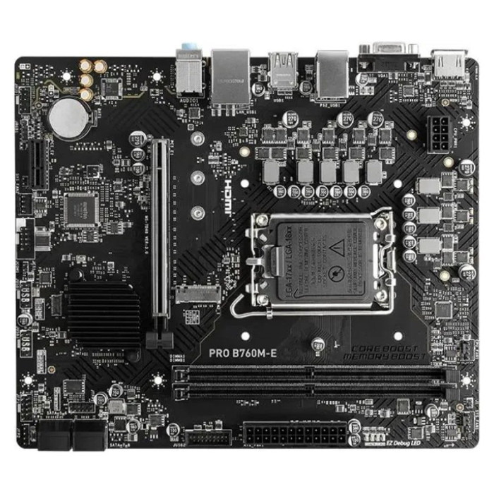 Материнская плата MSI PRO B760M-E | Фото 1 из 1