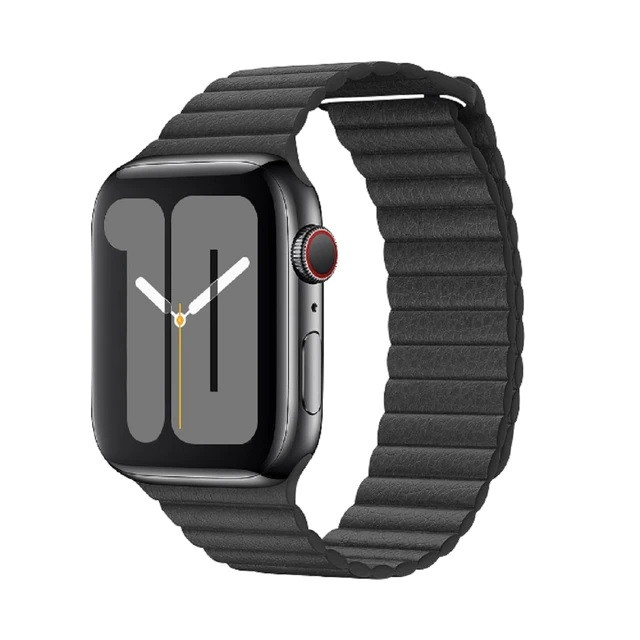 Ремешок для Apple Watch Leather Loop 38/40/41mm Черный | Фото 1 из 3