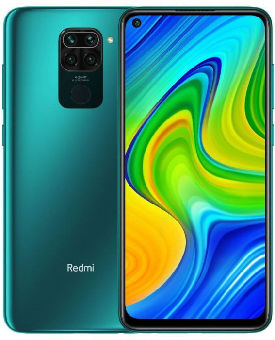 Смартфон Xiaomi Redmi Note 9 3/64GB (NFC) Зеленый | Фото 2 из 2