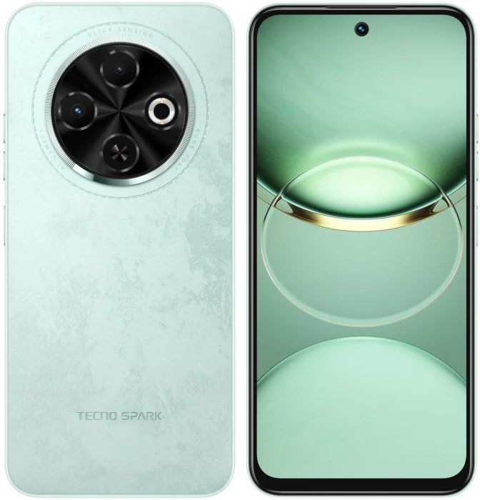 Смартфон TECNO SPARK 30C 6/128GB Мятно зелёный | Фото 1 из 1