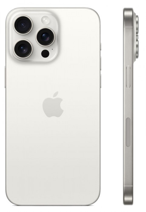 Смартфон Apple iPhone 15 Pro Max 512GB Белый (White Titanium) nano SIM + eSIM | Фото 2 из 5