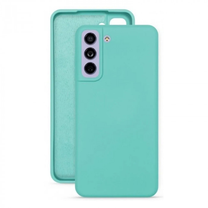 Чехол Silicone case для Samsung Galaxy S22 Салатовый | Фото 1 из 2
