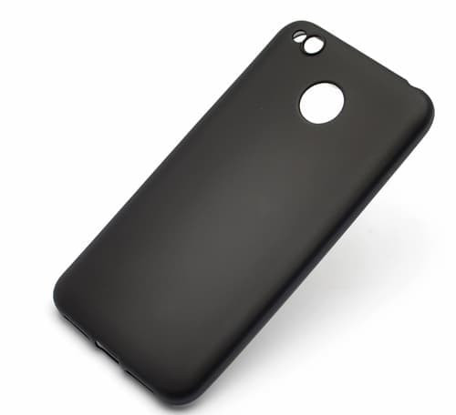 Силиконовый чехол J-case для Redmi 4x Черный | Фото 1 из 2