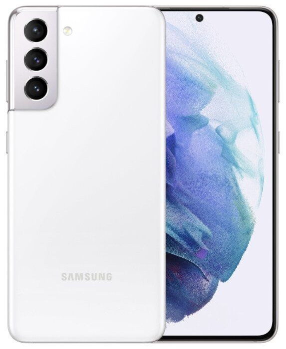 Смартфон Samsung Galaxy S21 5G 8/128GB Белый фантом | Фото 1 из 1