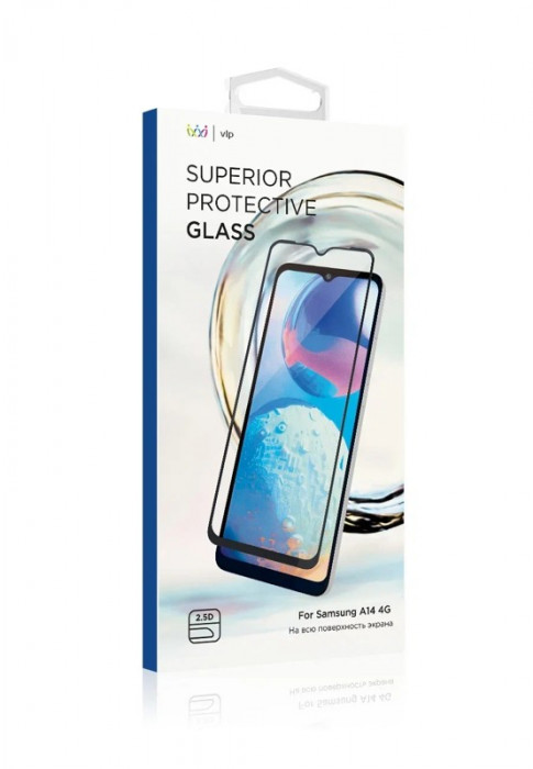 Стекло 2.5D защитное VLP для Samsung A14 4G | Фото 3 из 4
