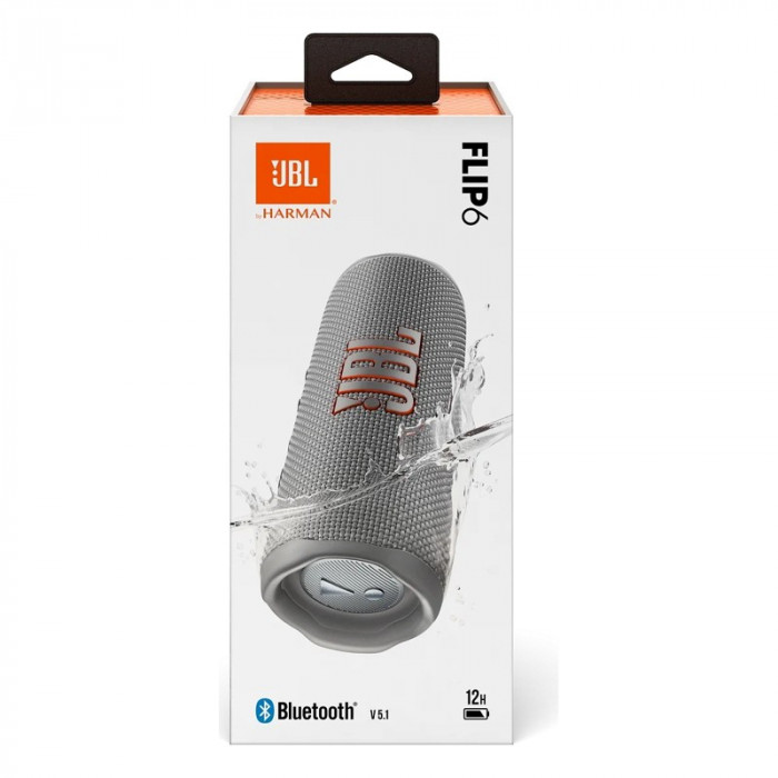 Портативная акустика JBL Flip 6 Серый | Фото 4 из 8
