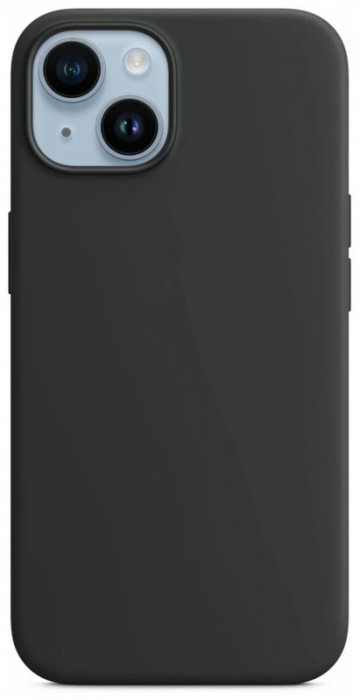 Чехол Silicone Case для iPhone 14 Серый (Midnight) | Фото 1 из 4