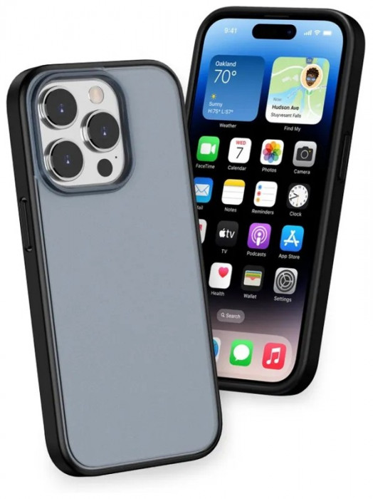 Чехол накладка Gurdini Shockproof Case для iPhone 14 Pro Синий (Blue) | Фото 1 из 2