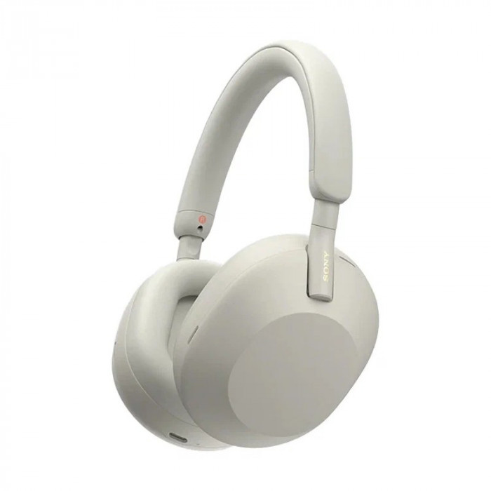 Беспроводные наушники Sony WH 1000 XM5 Серебро | Фото 4 из 8