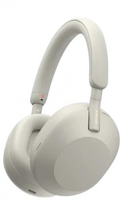 Беспроводные наушники Sony WH 1000 XM5 Серебро | Фото 8 из 8