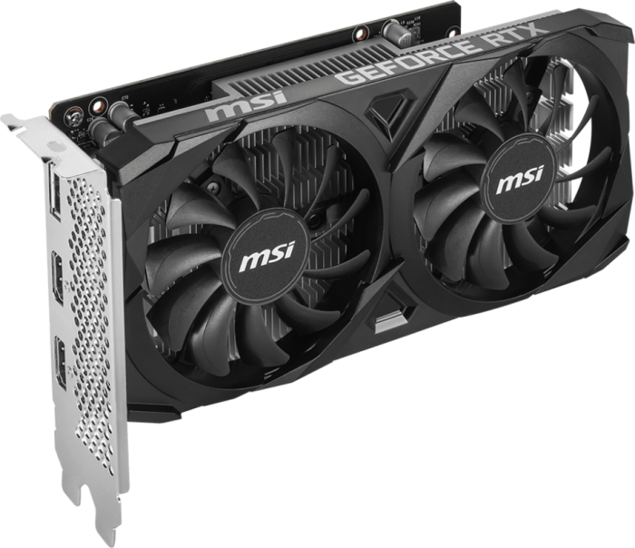 Видеокарта NVIDIA GeForce RTX 3050 MSI 6Gb (RTX 3050 VENTUS 2X E 6G OC)