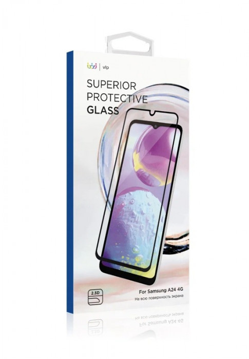 Стекло 2.5D защитное VLP для Samsung A24 4G | Фото 3 из 4