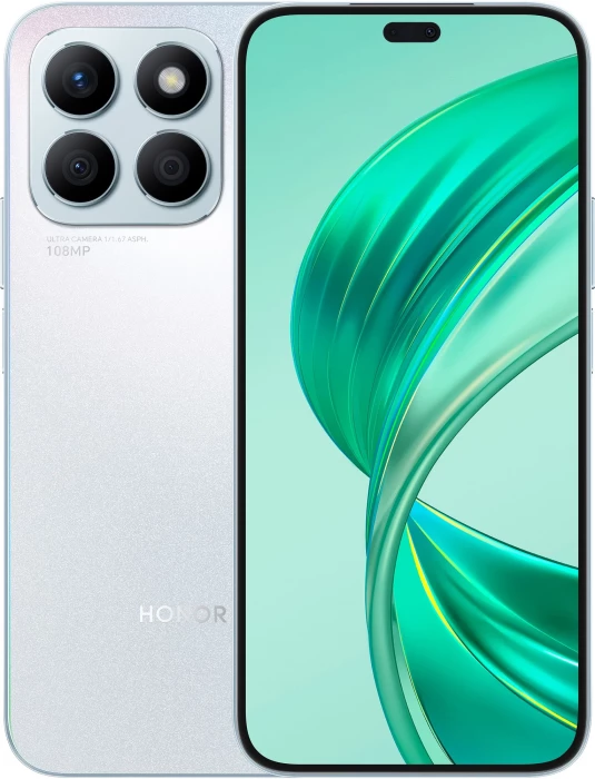 Смартфон Honor X8b 8/128GB Серебро (Titanium Silver) | Фото 1 из 8