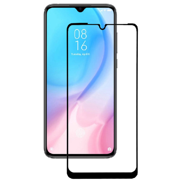 Защитное стекло для Xiaomi Mi 11 Lite Черное тех.пак | Фото 1 из 2