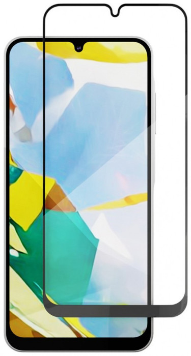 Стекло защитное 2.5D VLP A-Glass для Samsung Galaxy A35/A55 с черной рамкой | Фото 2 из 2