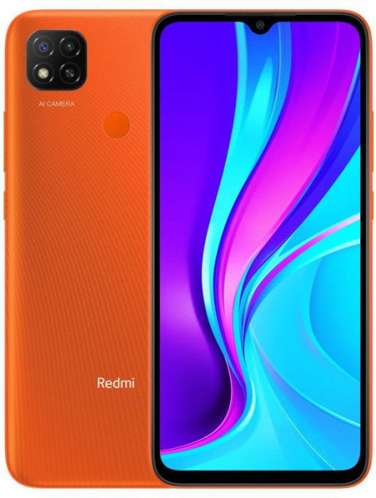 Смартфон Xiaomi Redmi 9C 2/32GB (NFC) Оранжевый (Orange) EAC | Фото 1 из 6